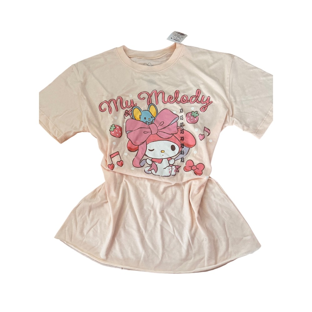 NWT‎ Sanrio My Melody Graphic T-Shirt Peachy color